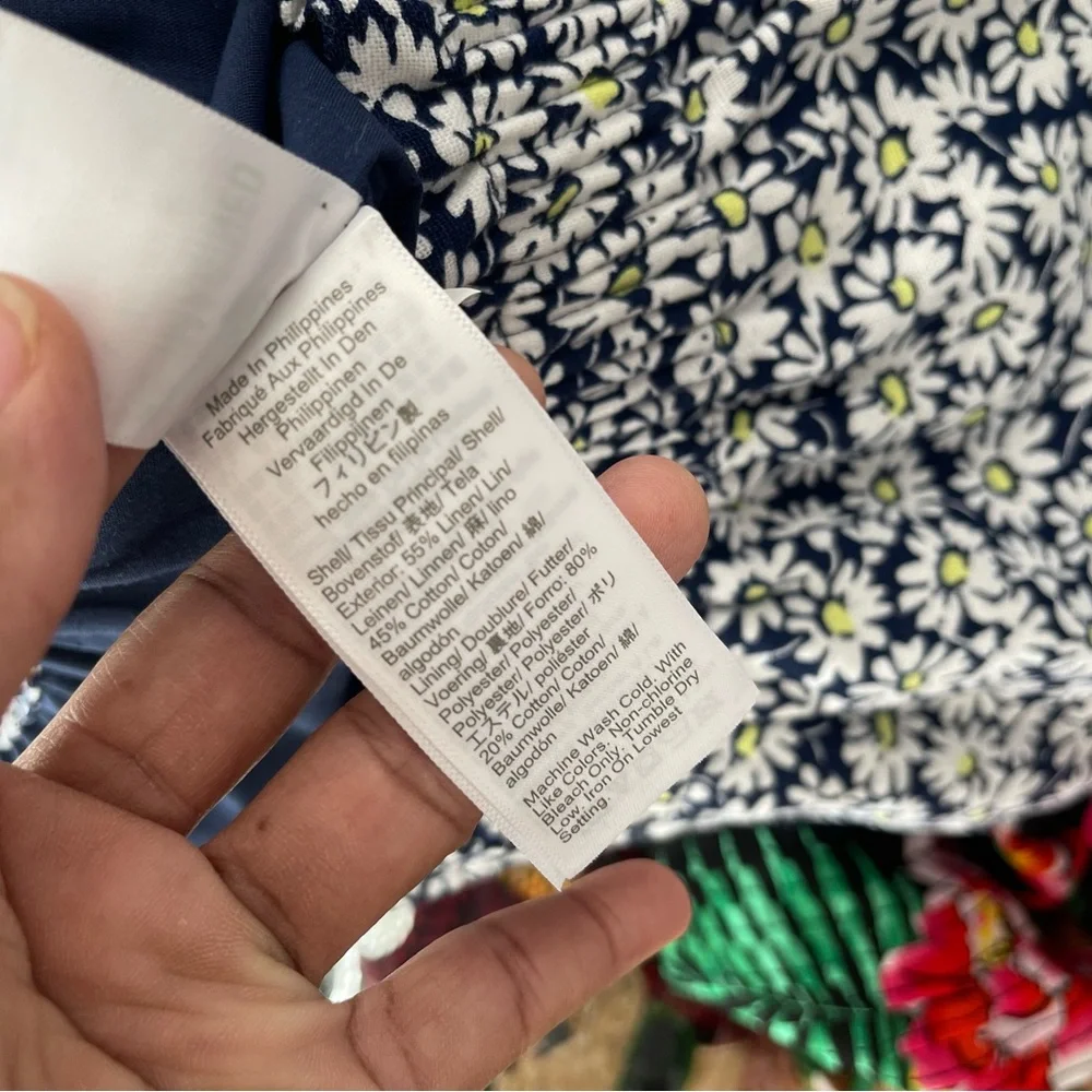 NWT J. Crew Daisy rushed waistband skirt size 10